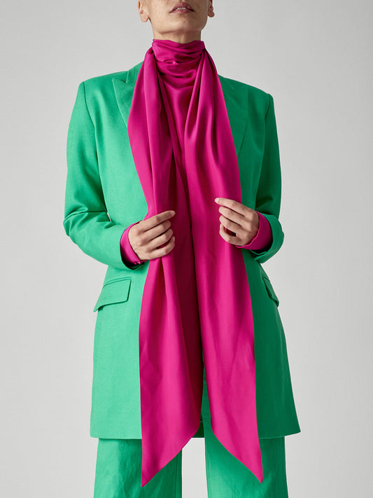 Look 2 -  Linen Long Line Jacket