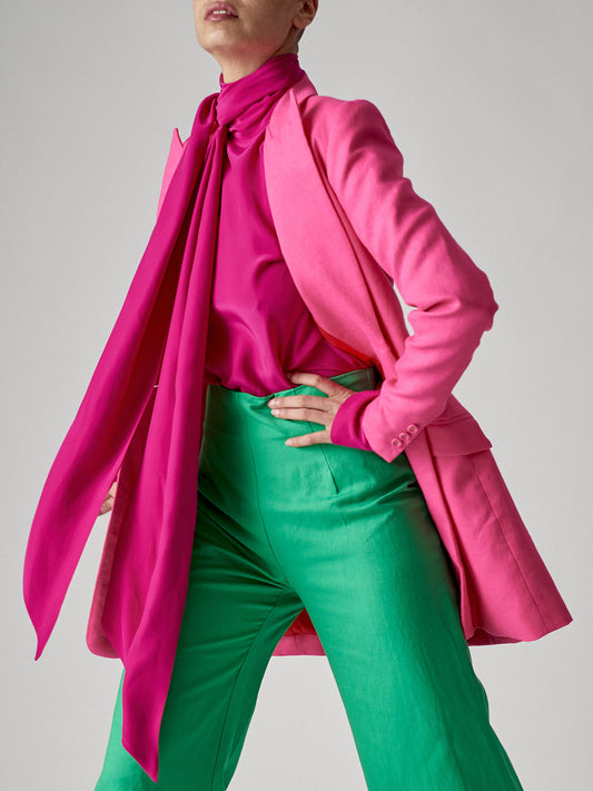 Look 3 - Linen Long Line Jacket