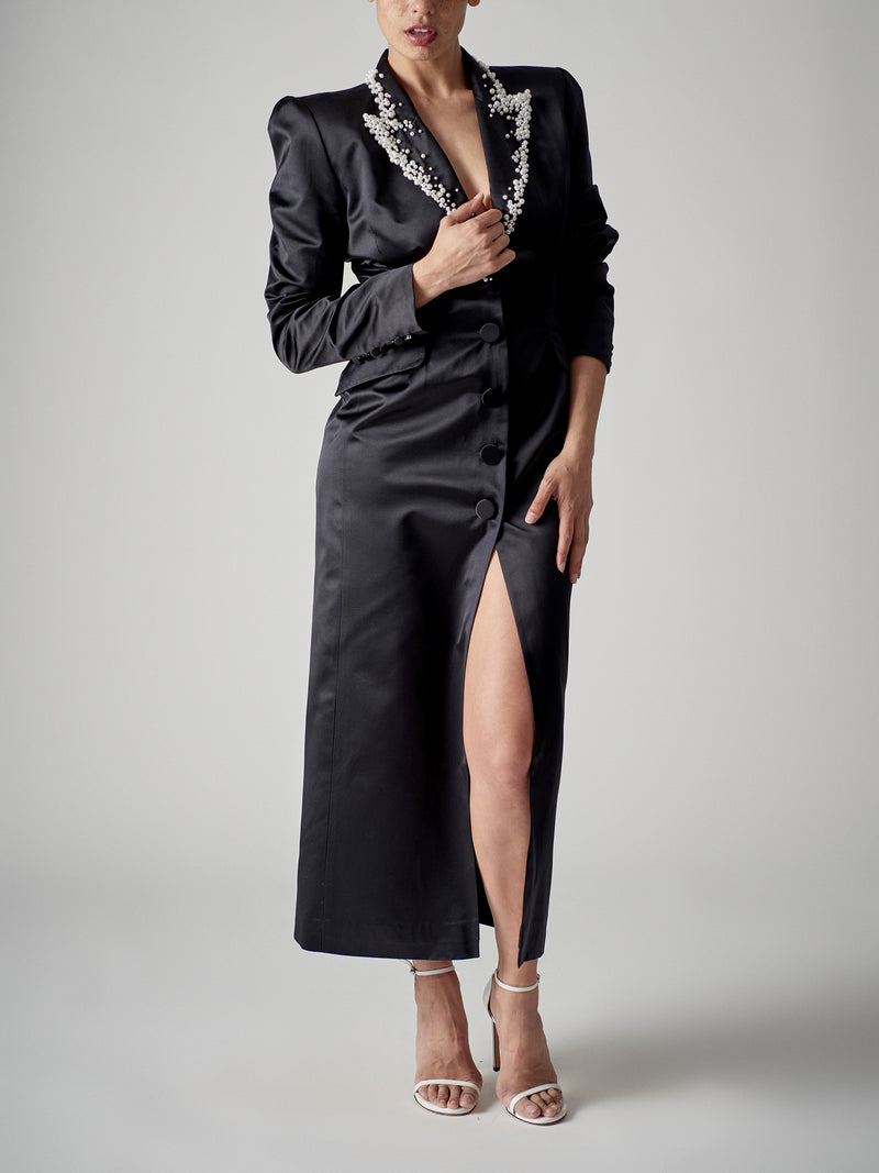 Look 11 - Tuxedo Dress